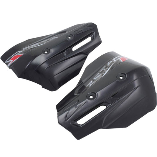 Zeta Armor Hand Guard XC PRO Kit (U-Clamp 28.6mm Bar) - Black/Black
