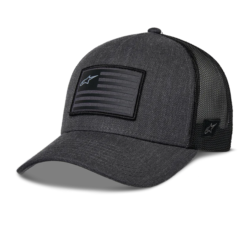 Alpinestars Flag Snapback Hat Charcoal/Grey