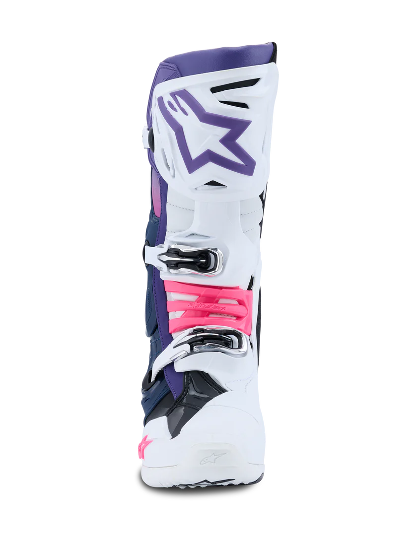 Alpinestars Tech 10 Boots 2025 Violet/Navy/Pink