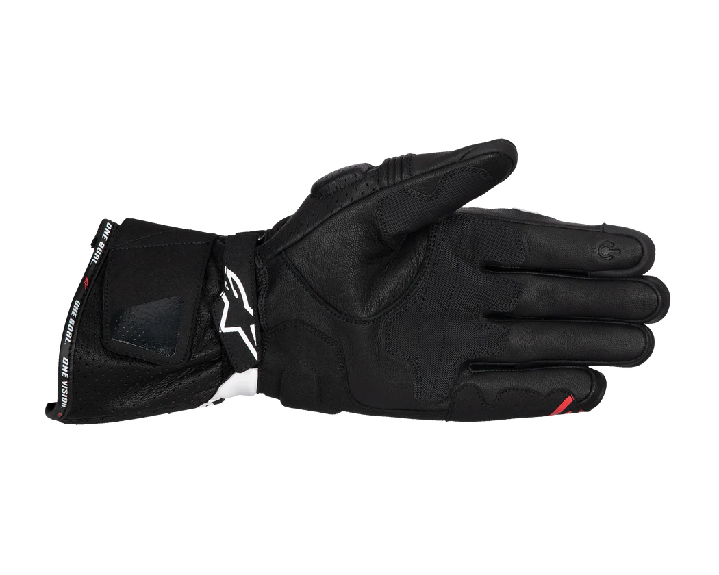 Alpinestars SP-3 Gloves Black/White/Red Flou