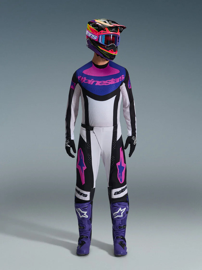 Alpinestars 2026 Techstar Knif Jersey Black/Light Gray/Purple