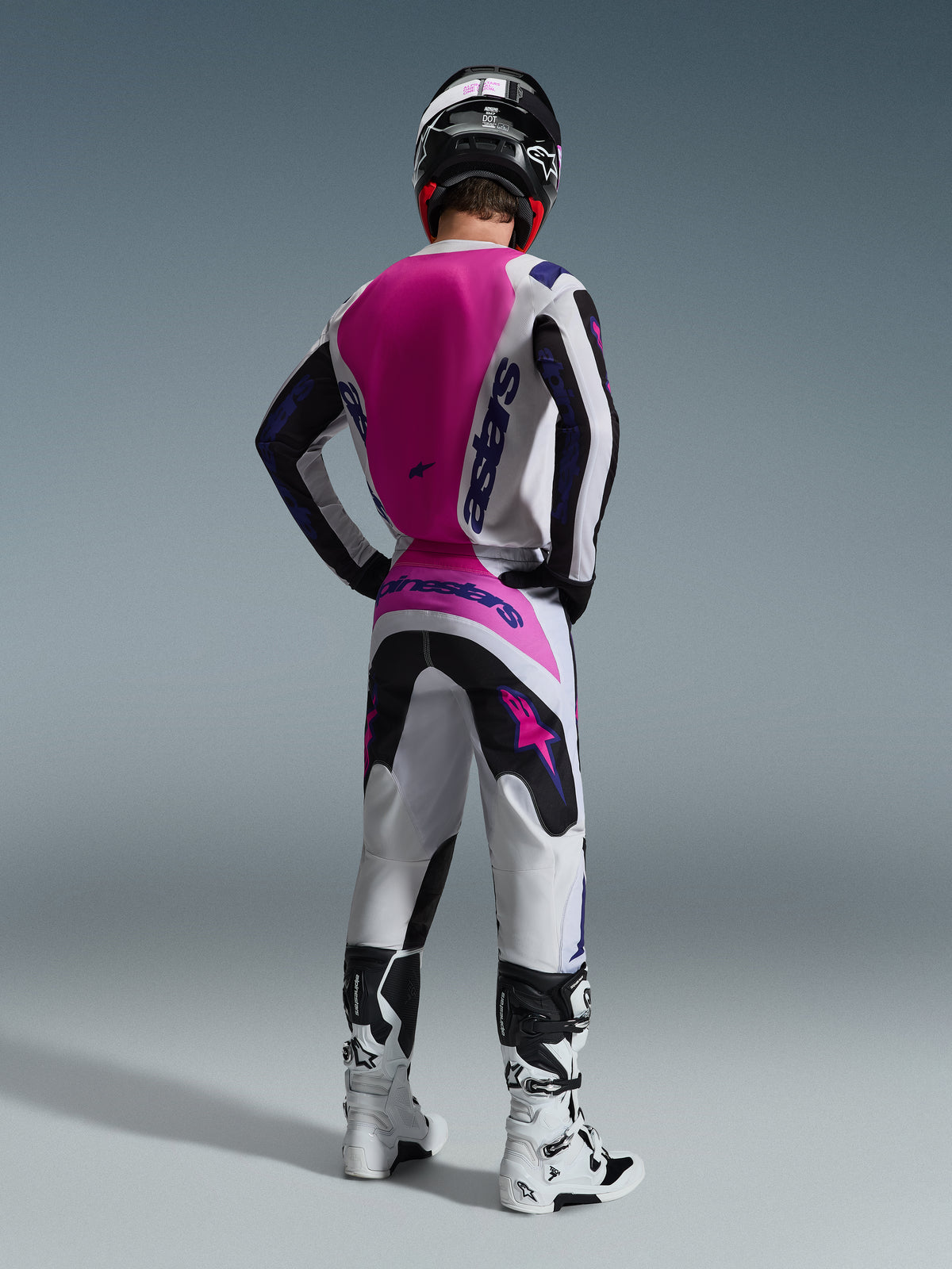 Alpinestars 2026 Racer Riway Pants Black/Light Grey/Purple