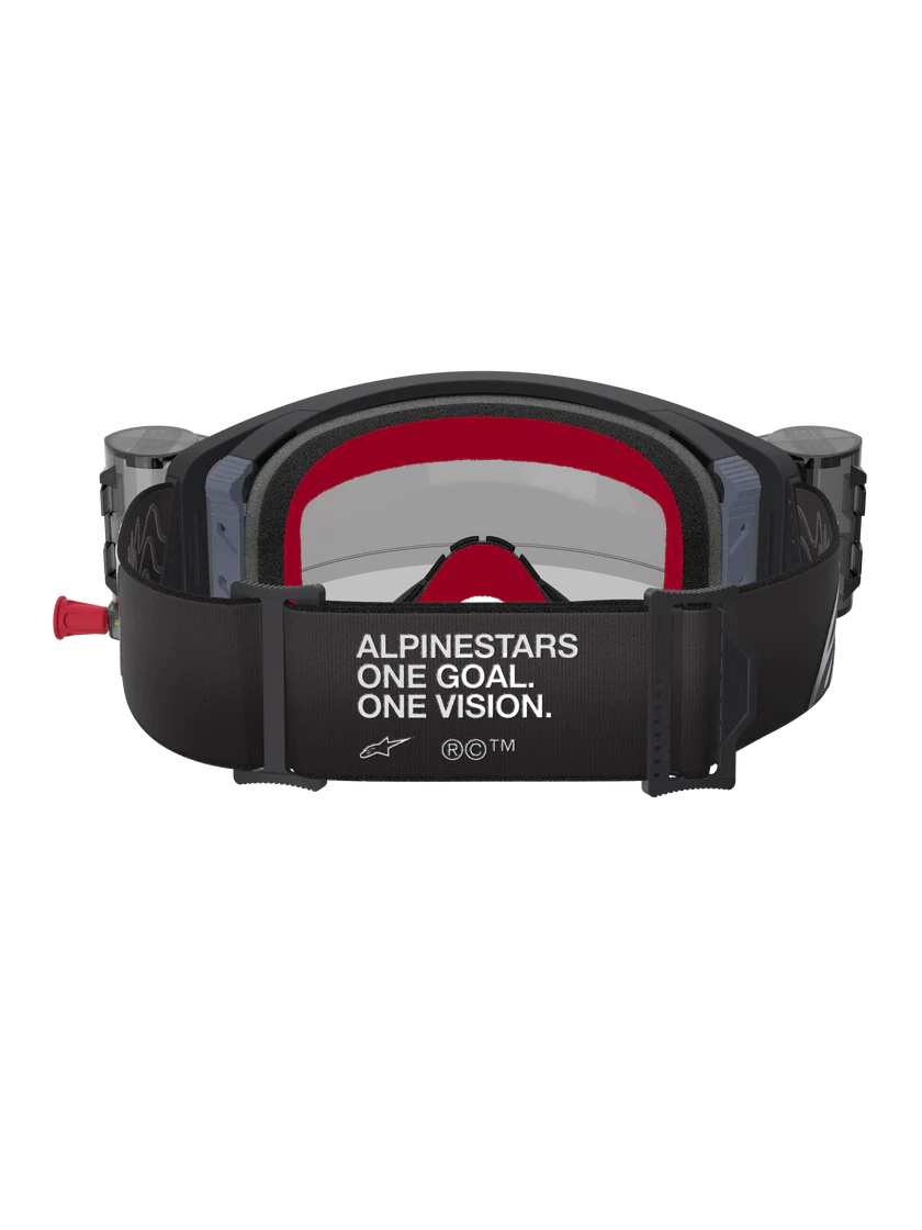 Alpinestars Supertech Corp Goggles Black/Grey Clear Roll Off