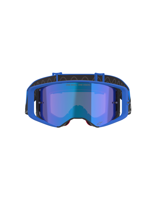 Alpinestars Supertech Stream Goggles – Blue / Blue Mirror
