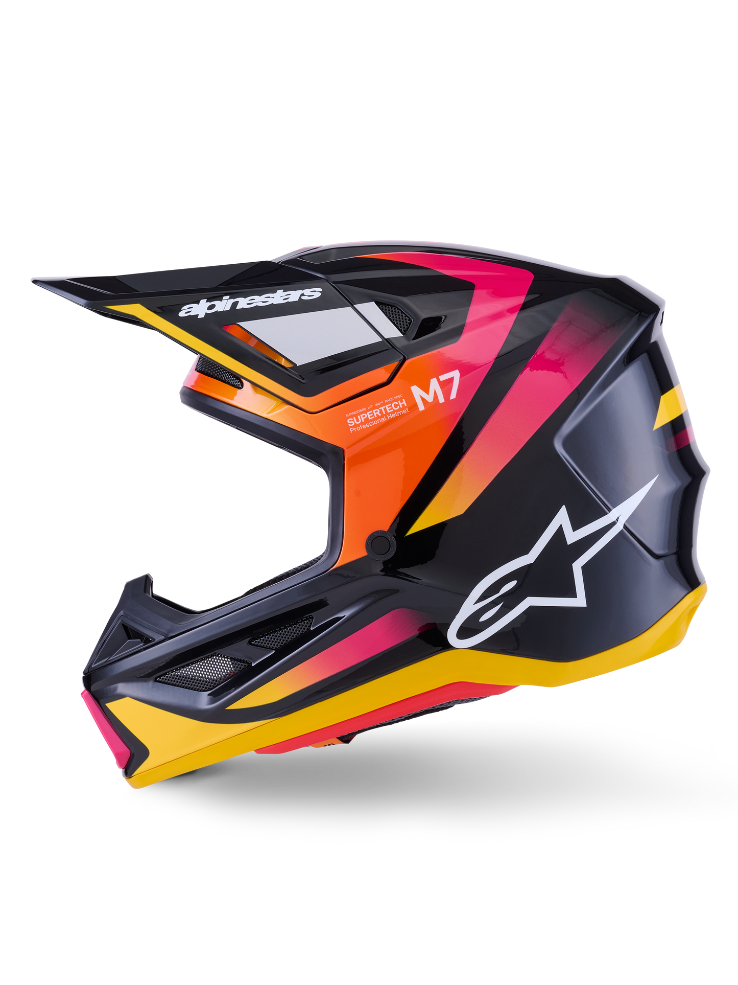 Supertech M7 Rise Black/Yellow/Pink