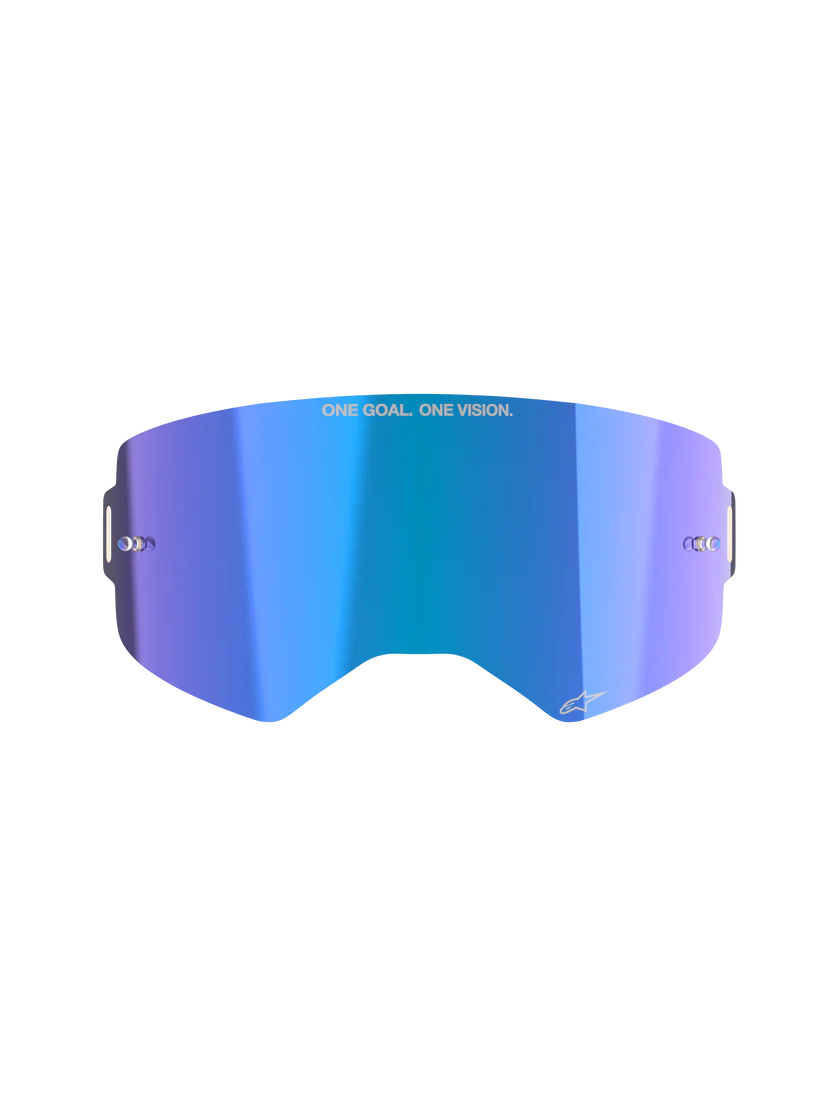 Alpinestars Supertech Replacement Goggle Mirror Blue