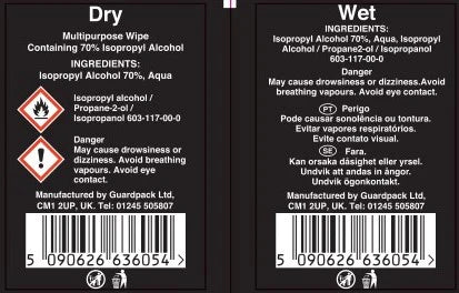 ARMOR VISION SMARTFILM PREPERATION WIPES