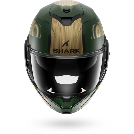 Shark OXO Sikter Matte Green/Chrome Gold