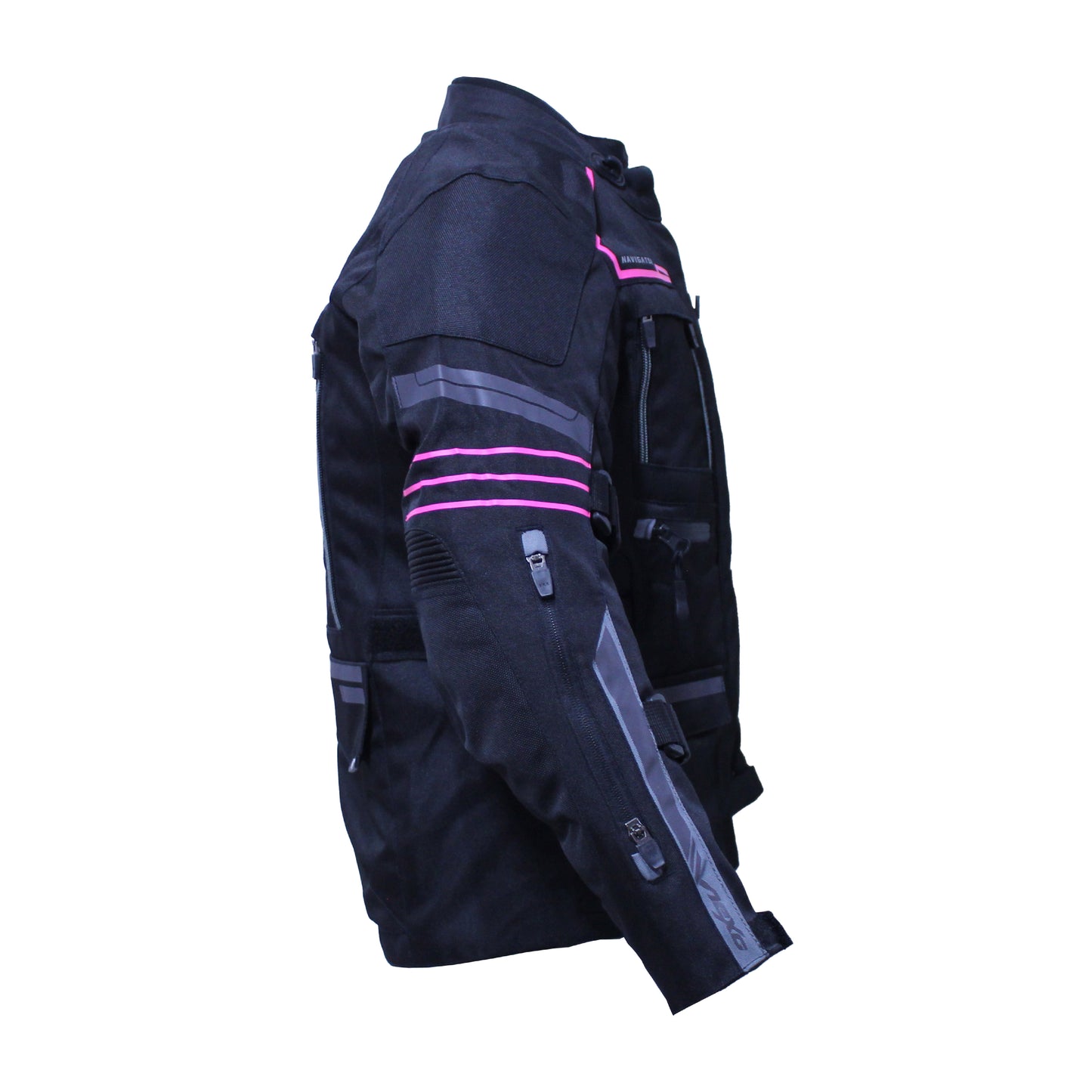 NEXO Kids Navigator Jacket - Black/Pink