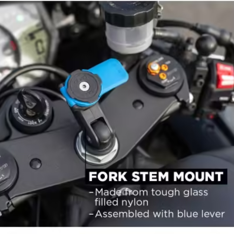 Quad Lock Motorcycle Fork Stem Mount