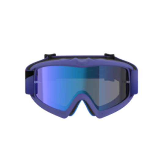 Alpinestars Youth Vision Corp Goggles Purple/Pink Mirror Blue