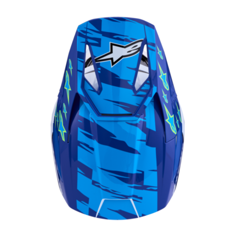 Supertech M3 Falcon Helmet Blue/White/Black/Purple