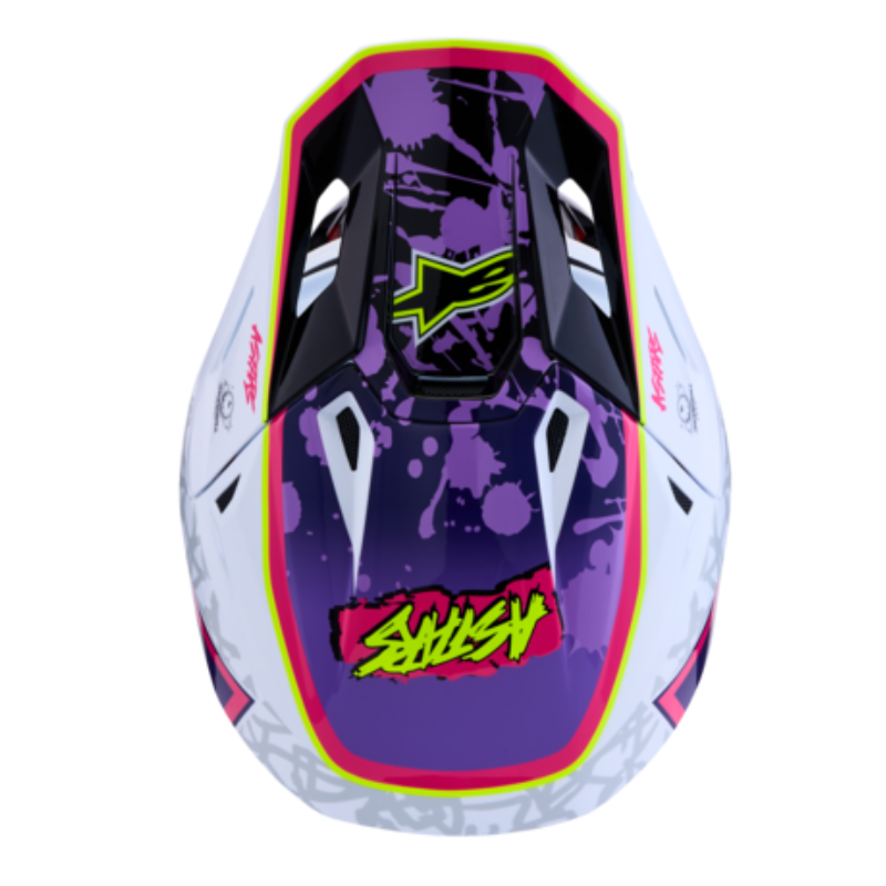 Supertech M7 Blaster Helmet Purple/Pink/White