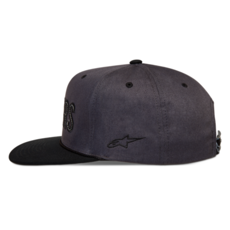 Alpinestars Stadium Snapback Hat Dark Grey/Black