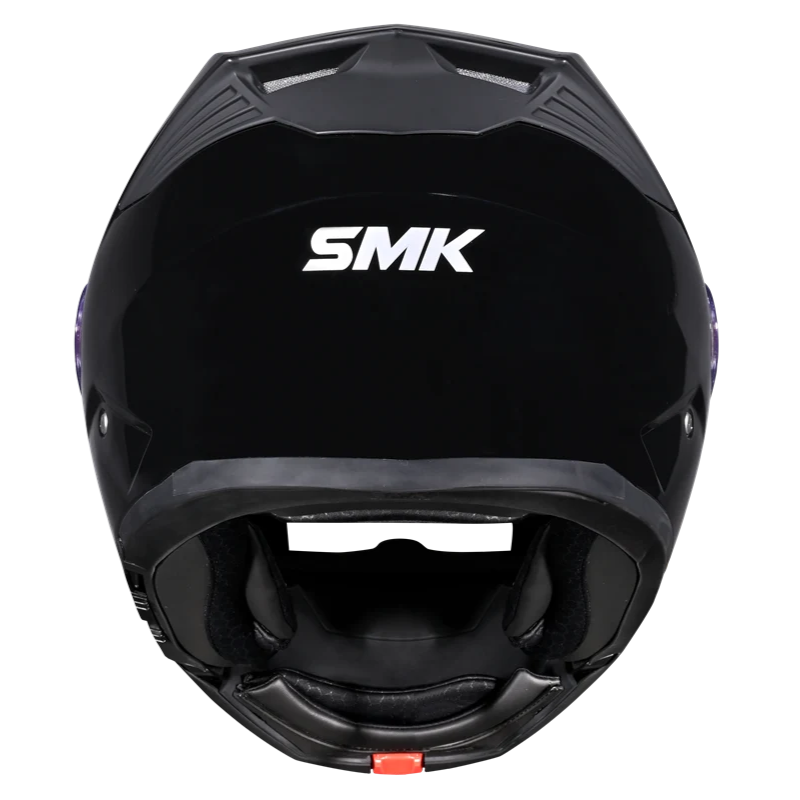 SMK Gullwing Gloss Black Helmet GL200