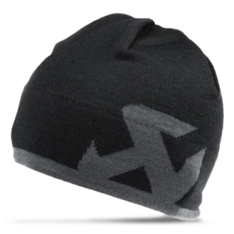 Akrapovic Beanie Knit Cap Black/Grey