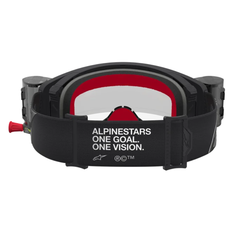 Alpinestars Supertech Firma Rolloff Goggles Black/Silver