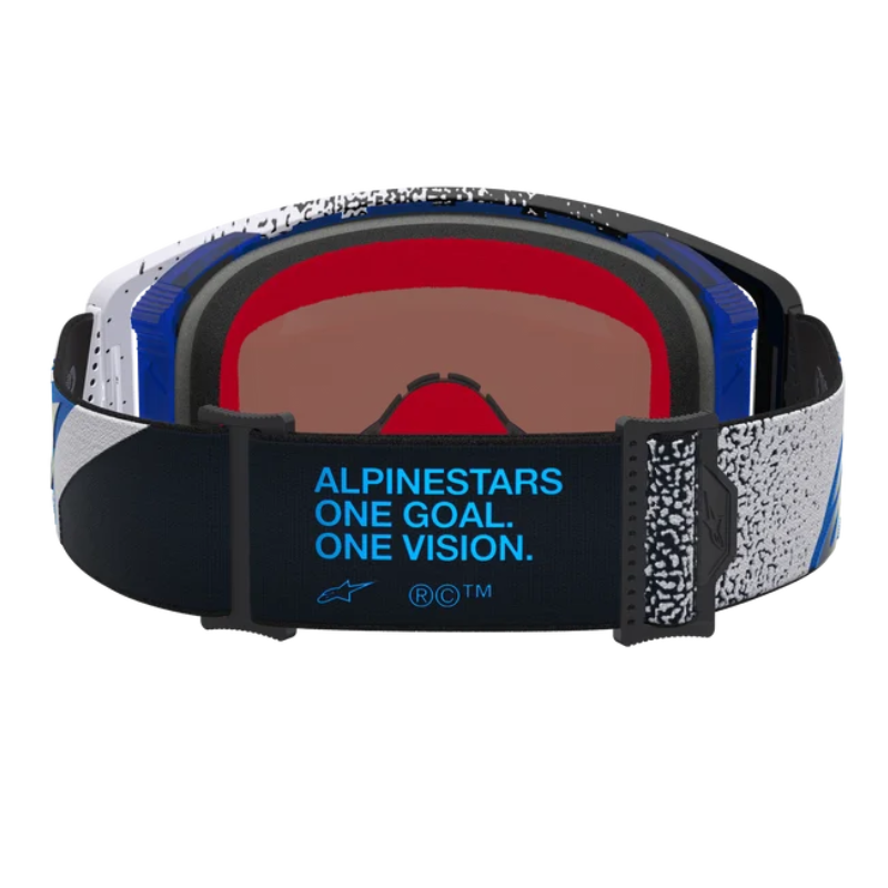 Alpinestars Supertech Hiten Goggles Black/Blithe Blue/Mirror Blue