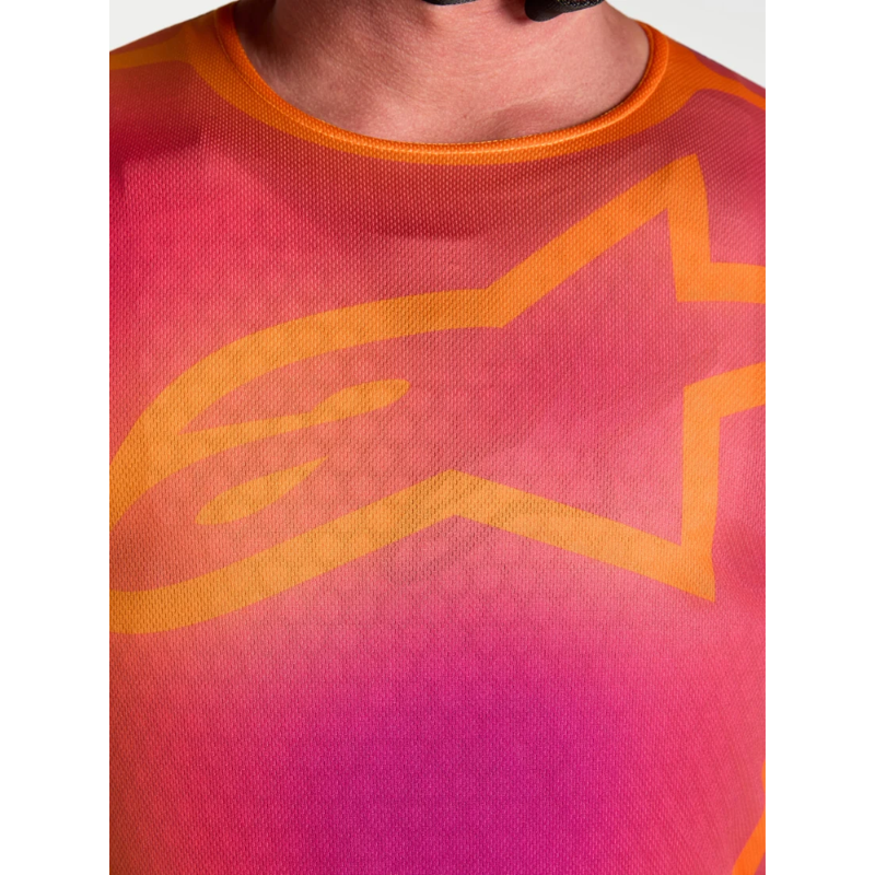 Alpinestars 2027 Fluid Kepler Jersey Dark Purple/Orange