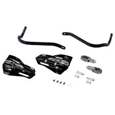 Zeta Armor Hand Guard XC Kit - Black/Black