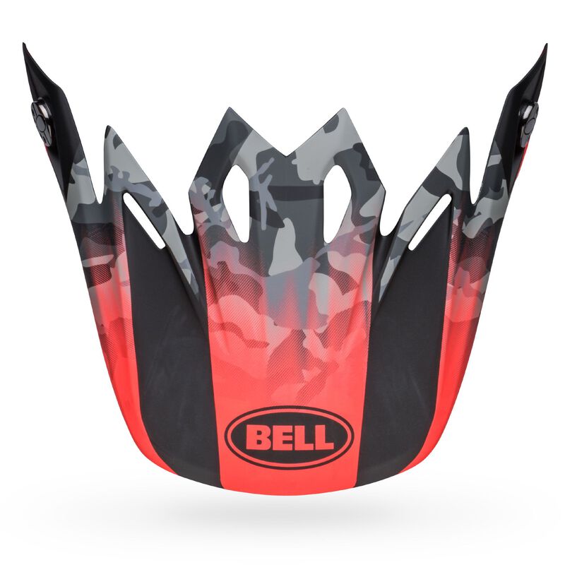 Bell Moto-9 Venom Peak Matte Black Camo/Infrared