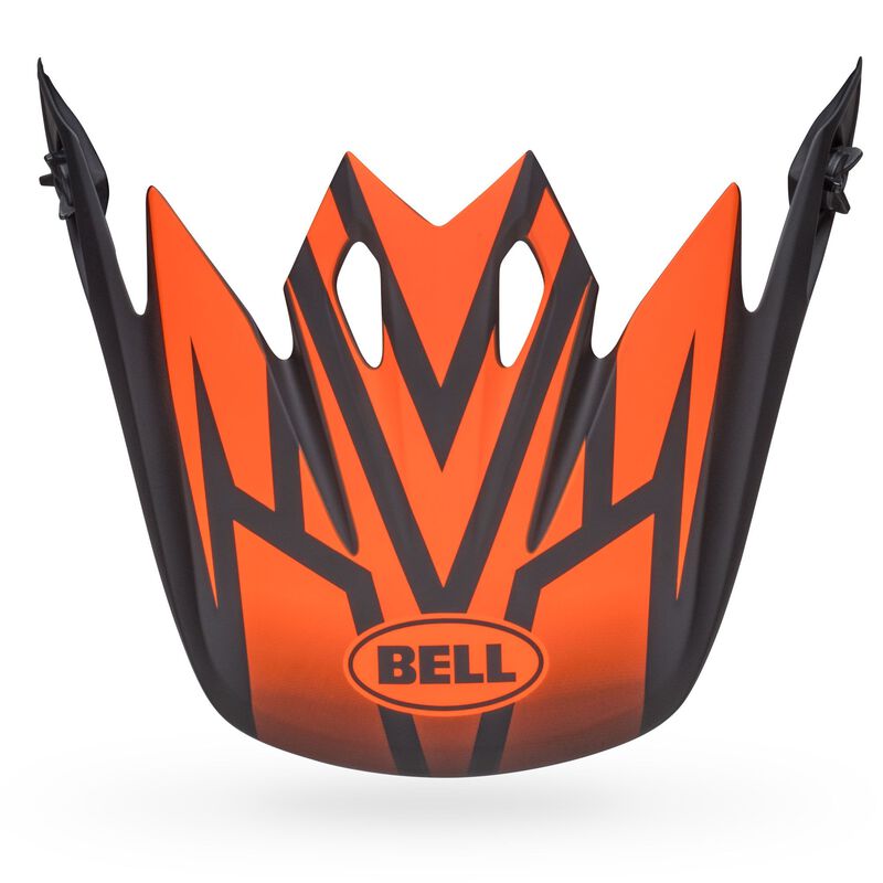 Bell MX-9 Disrupt Peak Matte Black/Orange