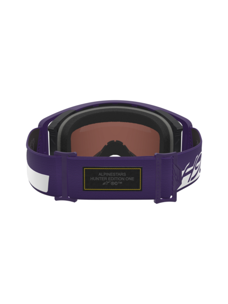Alpinestars Supertech Hunta Purple/White Mirror Silver
