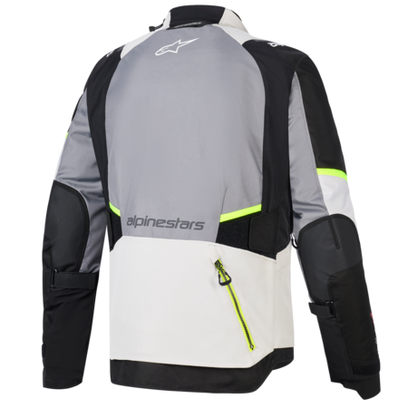 Alpinestars Andes V4 Drystar Jacket Dark Grey/Black/Yellow Fluo