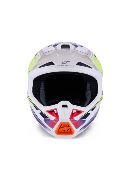Supertech M7 Fuse Helmet White/Yellow/Purple ECE06