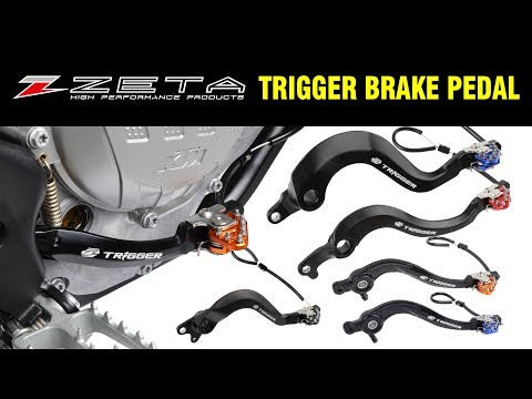 Zeta Trigger Brake Pedal Yamaha All Models