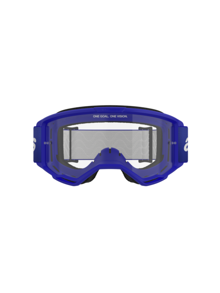 Alpinestars Vision 3 Wordmark Goggles Blue Clear