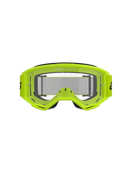Alpinestars Vision 3 Wordmark Goggles Yellow Clear