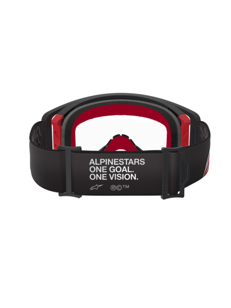 Alpinestars Supertech Corp Goggles Black/Red Mirror Silver