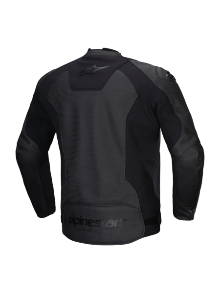 Alpinestars Faster V3 Leather Airflow Jacket Black/Black