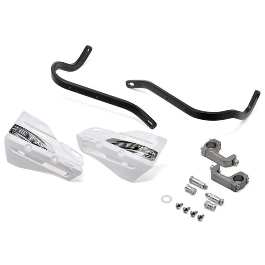 Zeta Armor Handguard XC Kit (U-Clamp 28.6mm) - White/Black