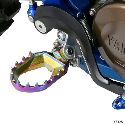 Zeta Max Foot Pegs Yamaha YZ / YZ-F / WR-F Oil Slick
