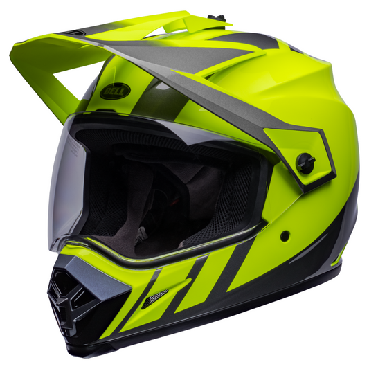 Bell MX-9 Adventure MIPS Dash HiViz/Grey