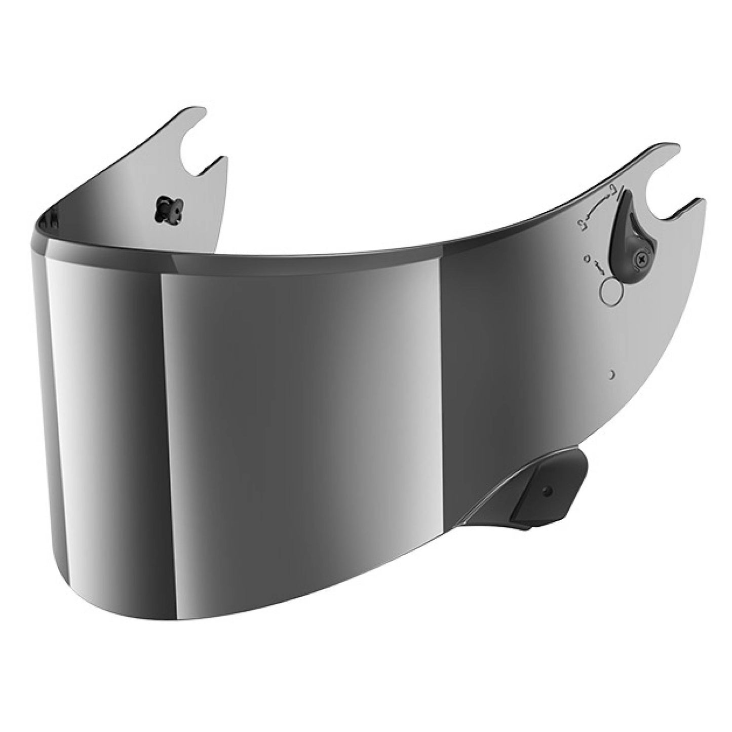 Shark Race-R / Speed-R V2 Visor CHROME