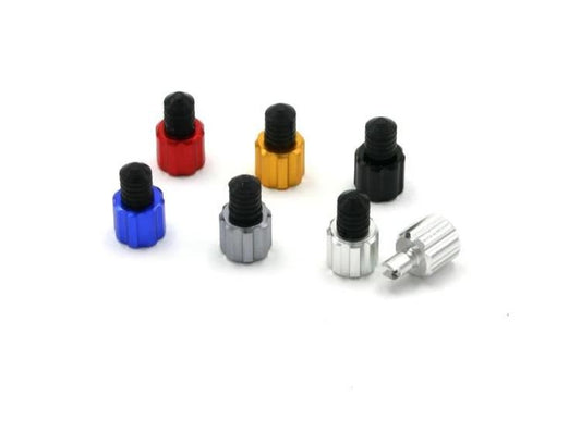 DRC Air Valve Caps Valve Wrench 2pcs Blue