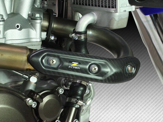 ZETA-CARBON EX. PIPE GUARD YZ450F'08-09