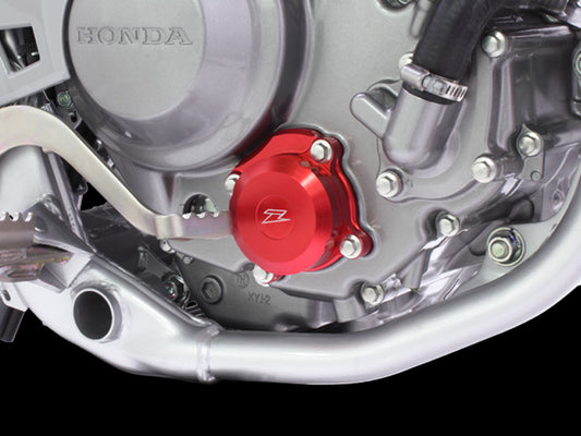Zeta Oil Filter Cover CRF250R 10 Red