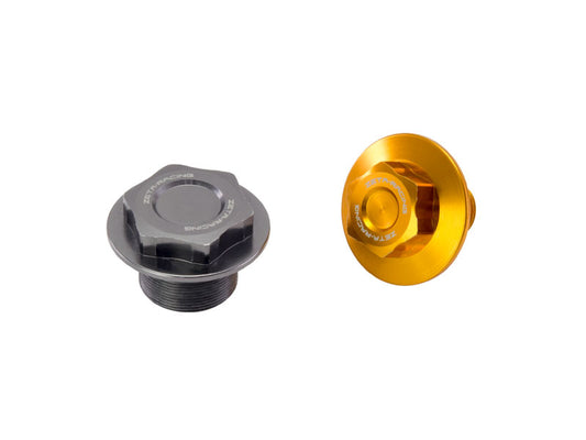 Zeta Street Steering Stem Nut M28X36 - P1.0H:17.0 Gold
