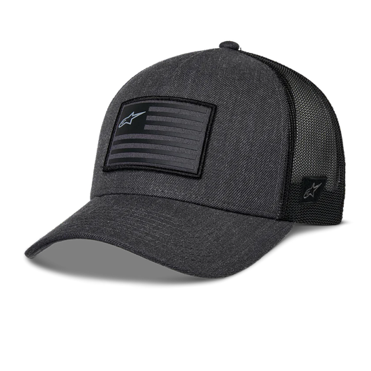 Alpinestars Flag Snapback Hat Charcoal/Grey