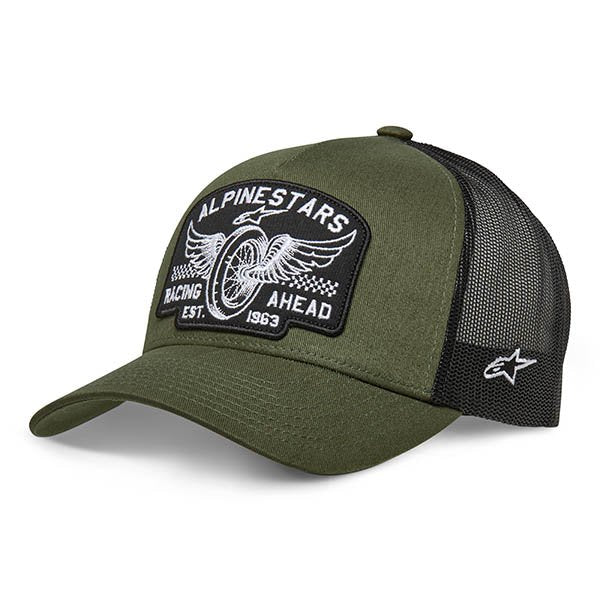 Alpinestars Heritage Patch Trucker Hat Military Green/Black