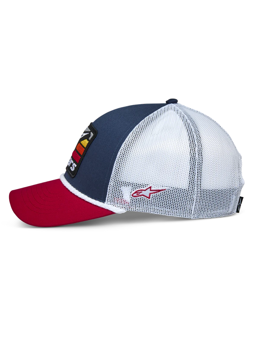 Alpinestars Selica Trucker Hat Navy/Red/White