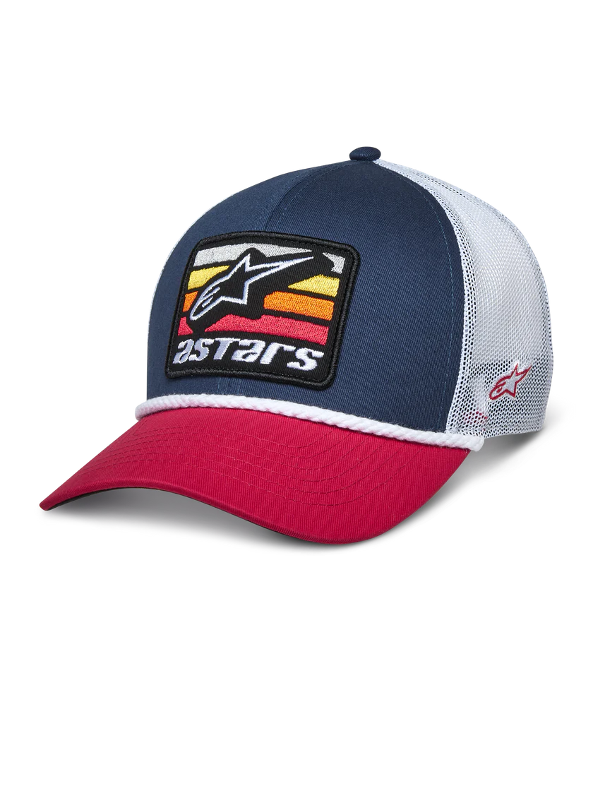 Alpinestars Selica Trucker Hat Navy/Red/White