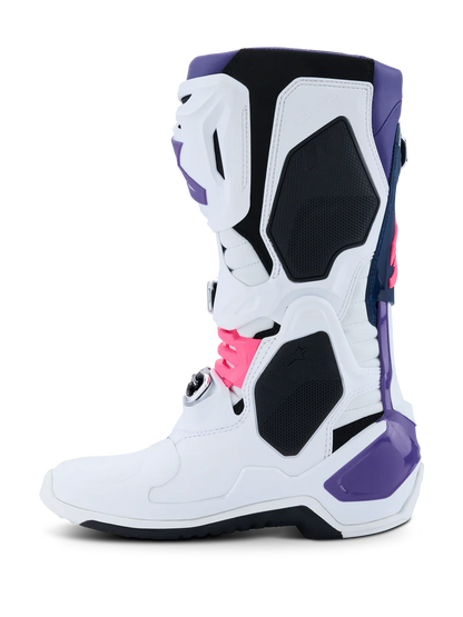 Alpinestars Tech 10 Boots 2025 Violet/Navy/Pink