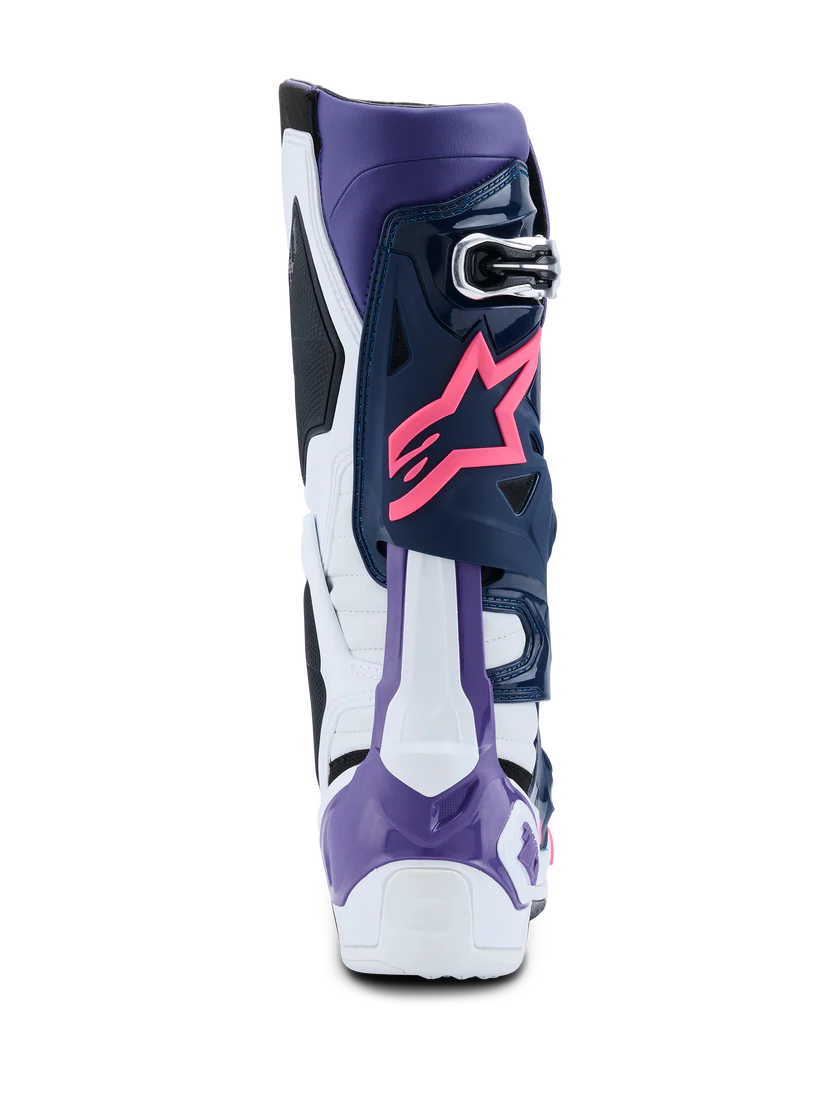 Alpinestars Tech 10 Boots 2025 Violet/Navy/Pink