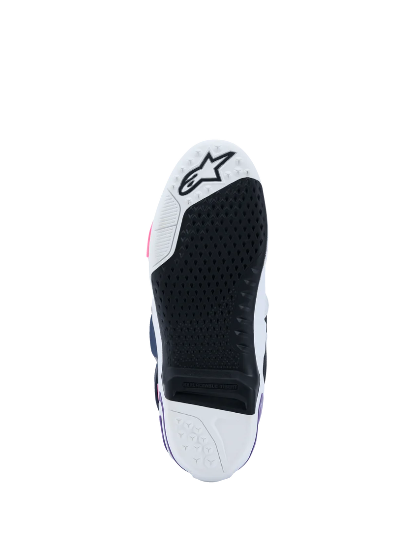 Alpinestars Tech 10 Boots 2025 Violet/Navy/Pink