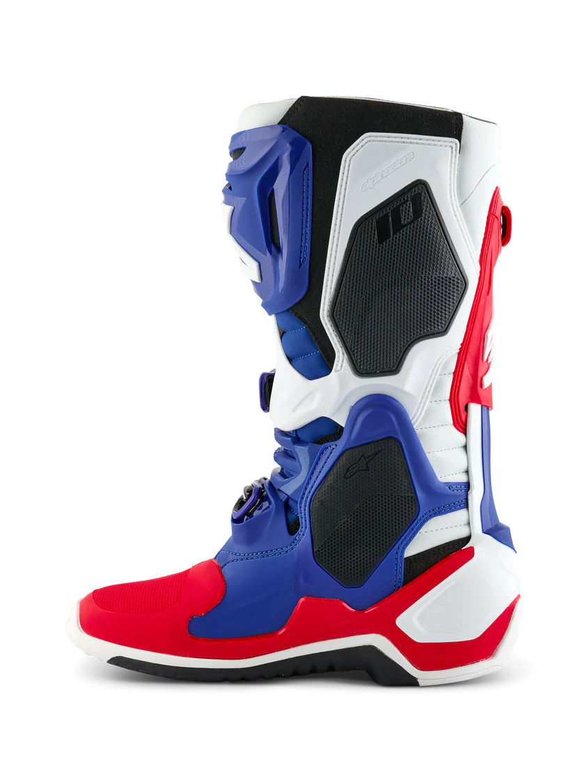 Alpinestars Tech 10 Boots Bright Red/ White/Blue